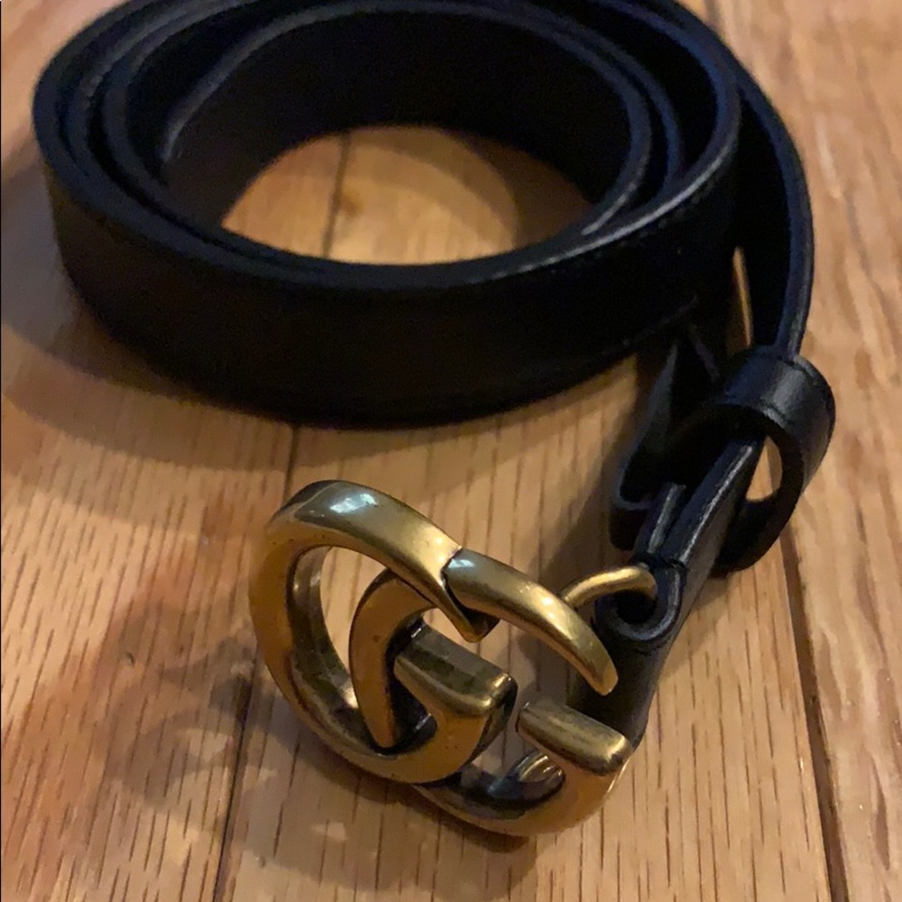 Gucci Double G 1/2 inch Belt